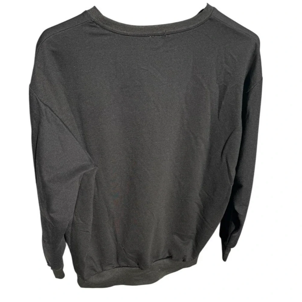 Black Graphic crewneck‎ 